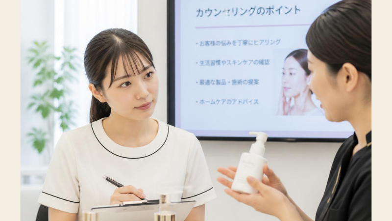 美容クリニックのカウンセリング研修が自費率・リピート率を変える｜現場で機能する研修の設計とは